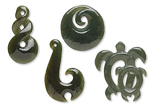 Nephrite Jade Focals and Drops